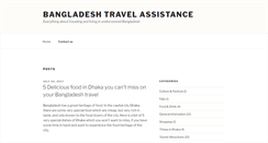 Desktop Screenshot of bangladesh-travel-assistance.com